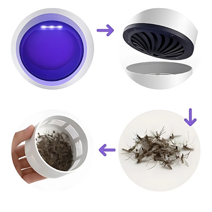Lámpara Eléctrica Mata Insectos - Luz Ultravioleta - Eficaz