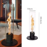 Chimenea de Mesa Bioetanol de Vidrio Moderna