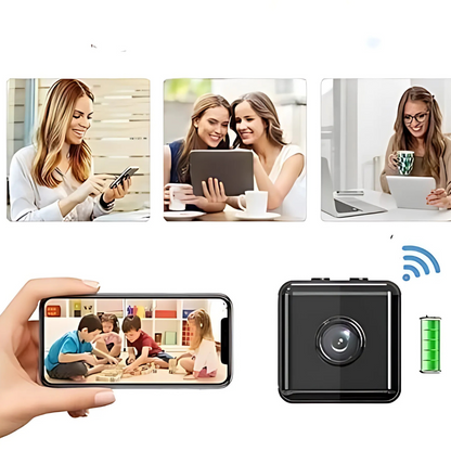 Cámara de Seguridad WiFi Mini con Visión Nocturna