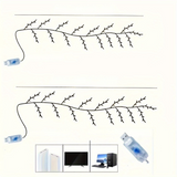 Lampa ścienna LED gałęzie wierzby – oświetlenie dekoracyjne z zasilaniem USB