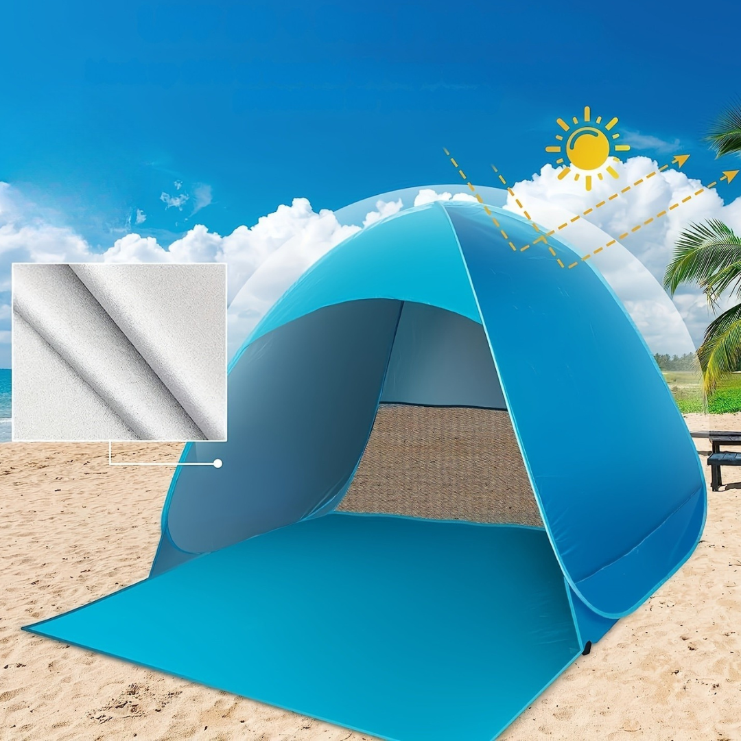 Tienda de Playa Pop Up para Protección Solar