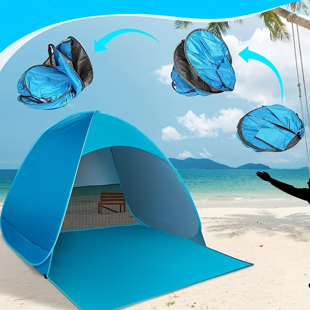 Tienda de Playa Pop Up para Protección Solar