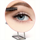 Espejo de Maquillaje con Aumento 30x y Soporte Ajustable