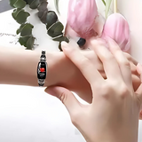 Smartwatch Fitness Mujer Elegante con Monitor de Salud