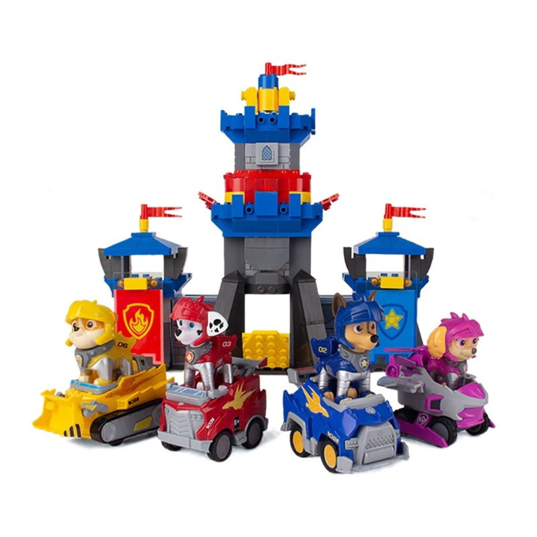 Juego de construcción - Torre de rescate - Bloques educativos
