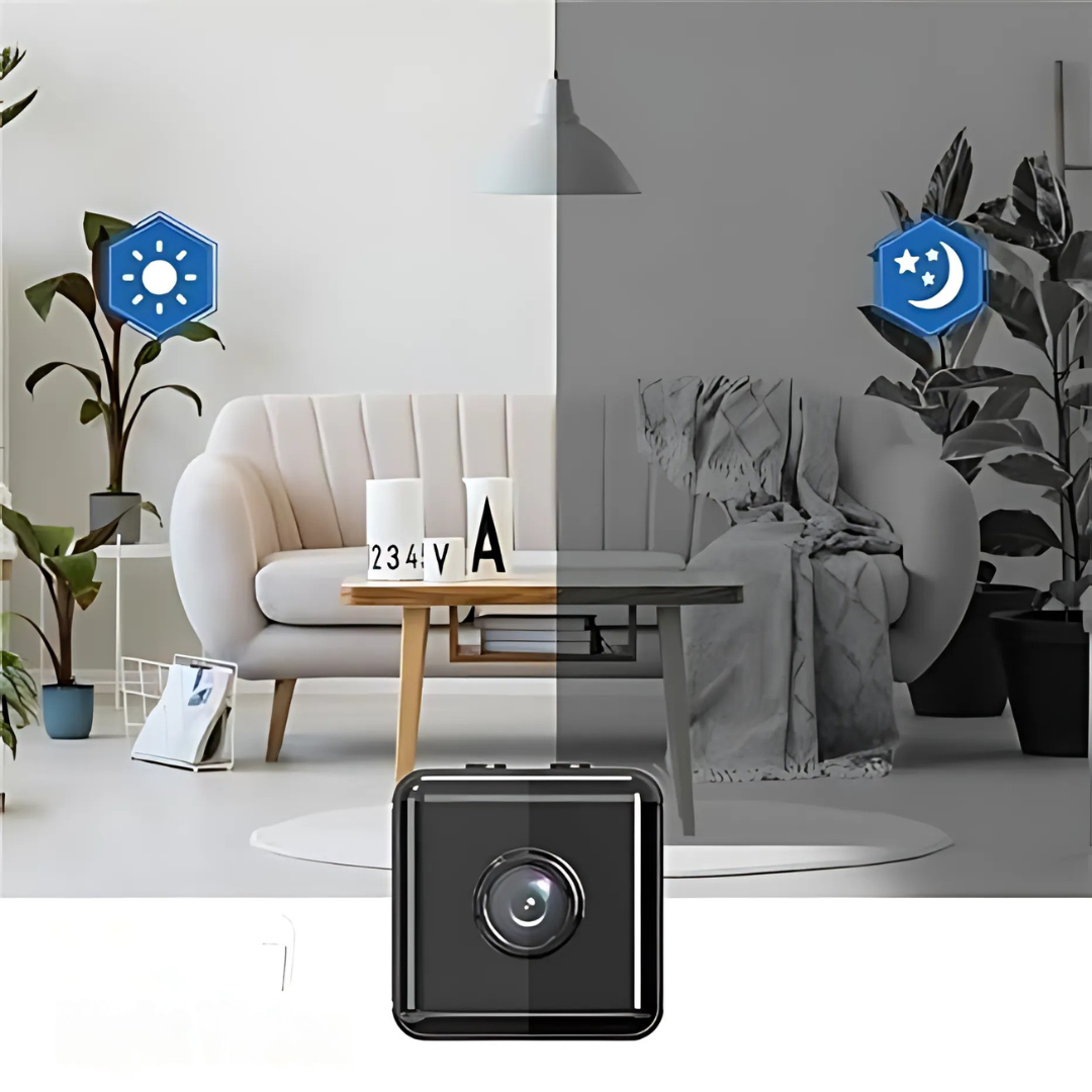 Cámara de Seguridad WiFi Mini con Visión Nocturna