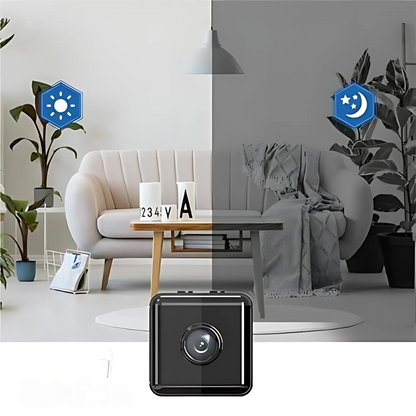 Cámara de Seguridad WiFi Mini con Visión Nocturna