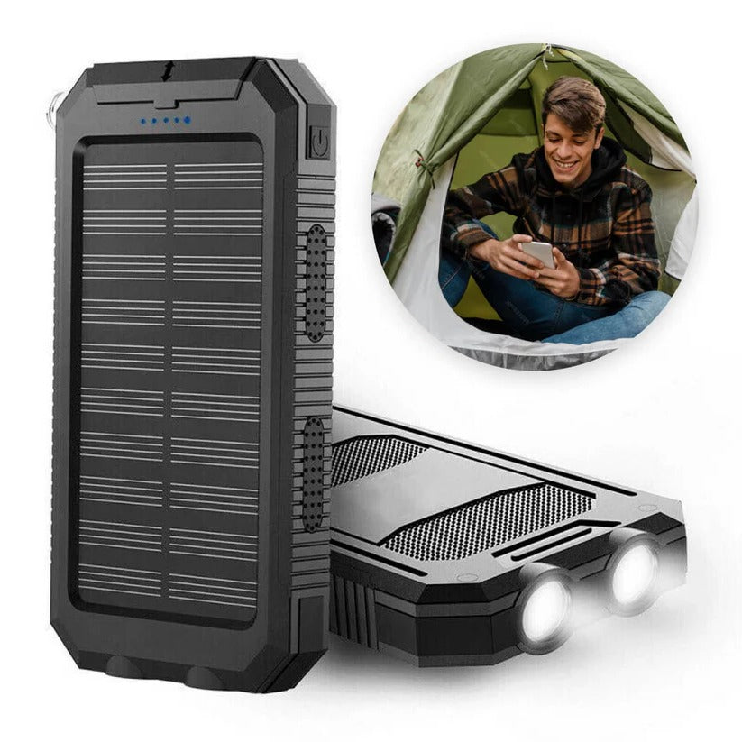 Batería Solar 500000mAh Impermeable Portátil