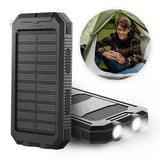 Batería Solar 500000mAh Impermeable Portátil