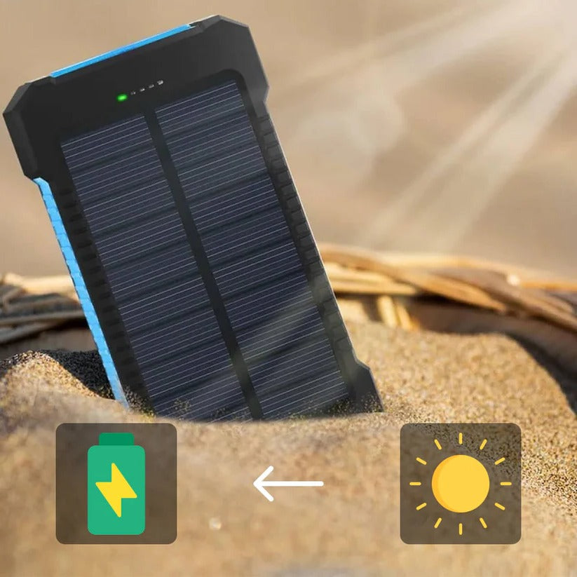 Batería Solar 500000mAh Impermeable Portátil