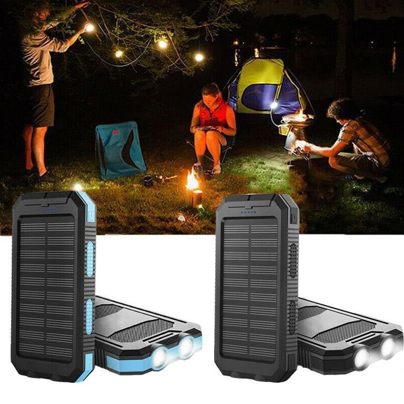 Batería Solar 500000mAh Impermeable Portátil