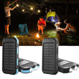 Batería Solar 500000mAh Impermeable Portátil