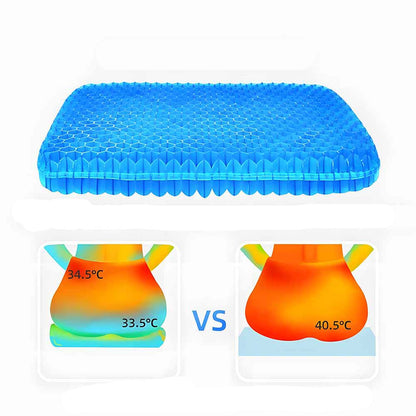 Almohada de Gel LuxeGel Ultra Suave Ergonómica