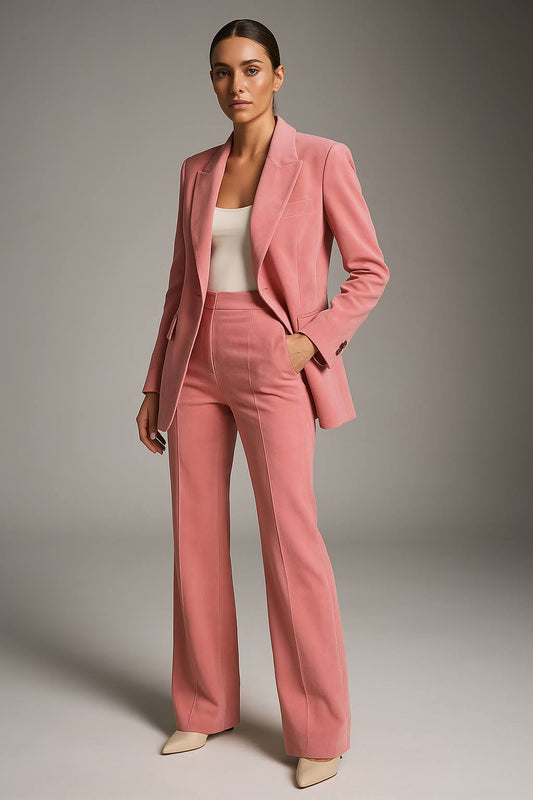Conjunto de Blazer y Pantalón de Dos Piezas