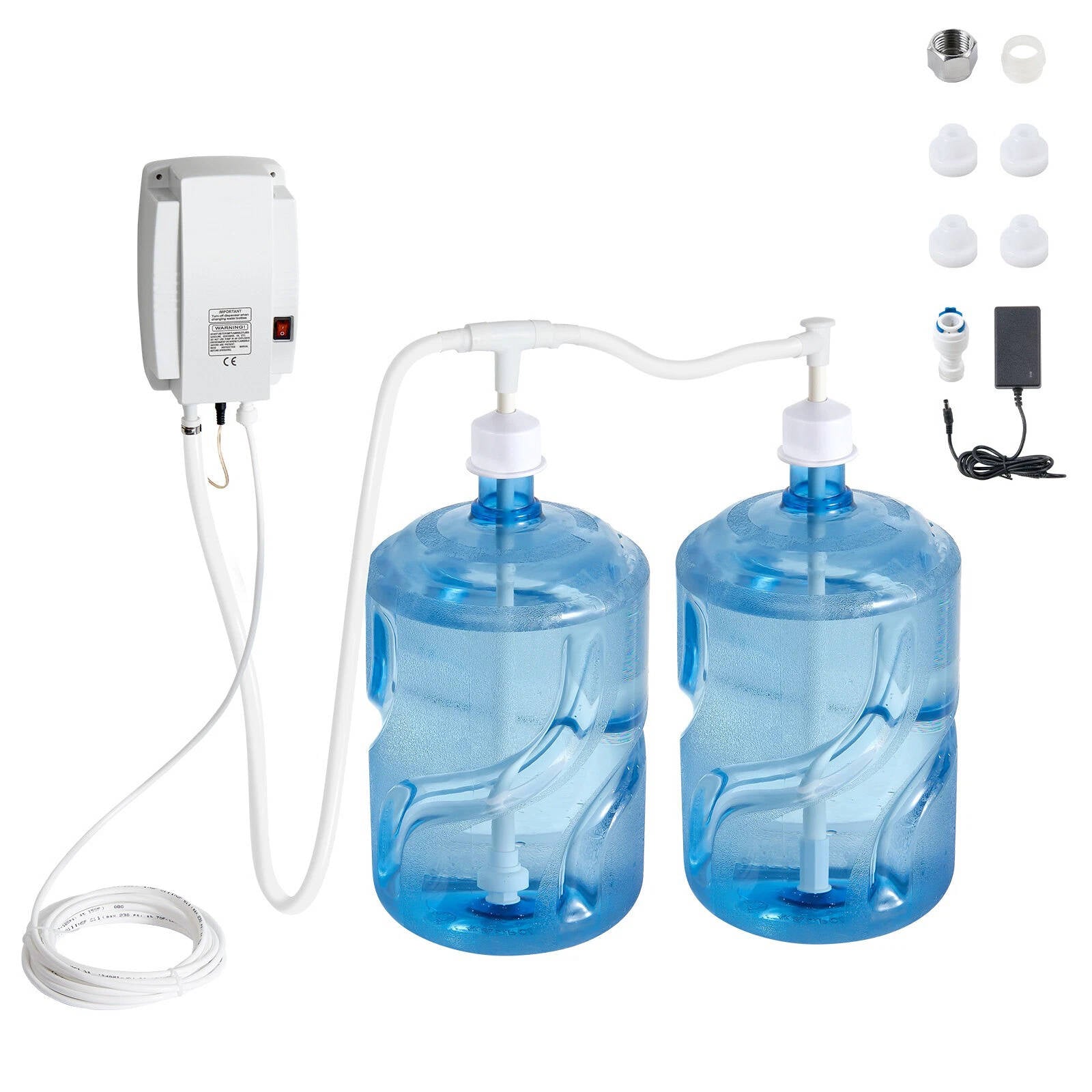 Sistema de Bomba Dispensadora Doble para Botellas de Agua