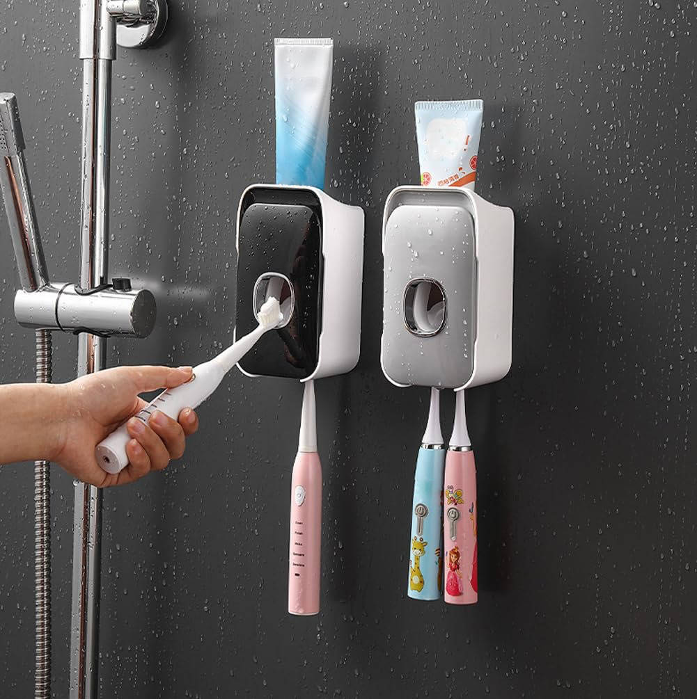 Dispensador Automático de Pasta de Dientes de Pared