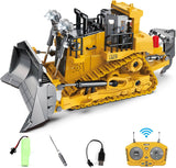 Excavadora Bulldozer Volquete RC 4WD Escala 1:20