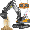 Excavadora Bulldozer Volquete RC 4WD Escala 1:20