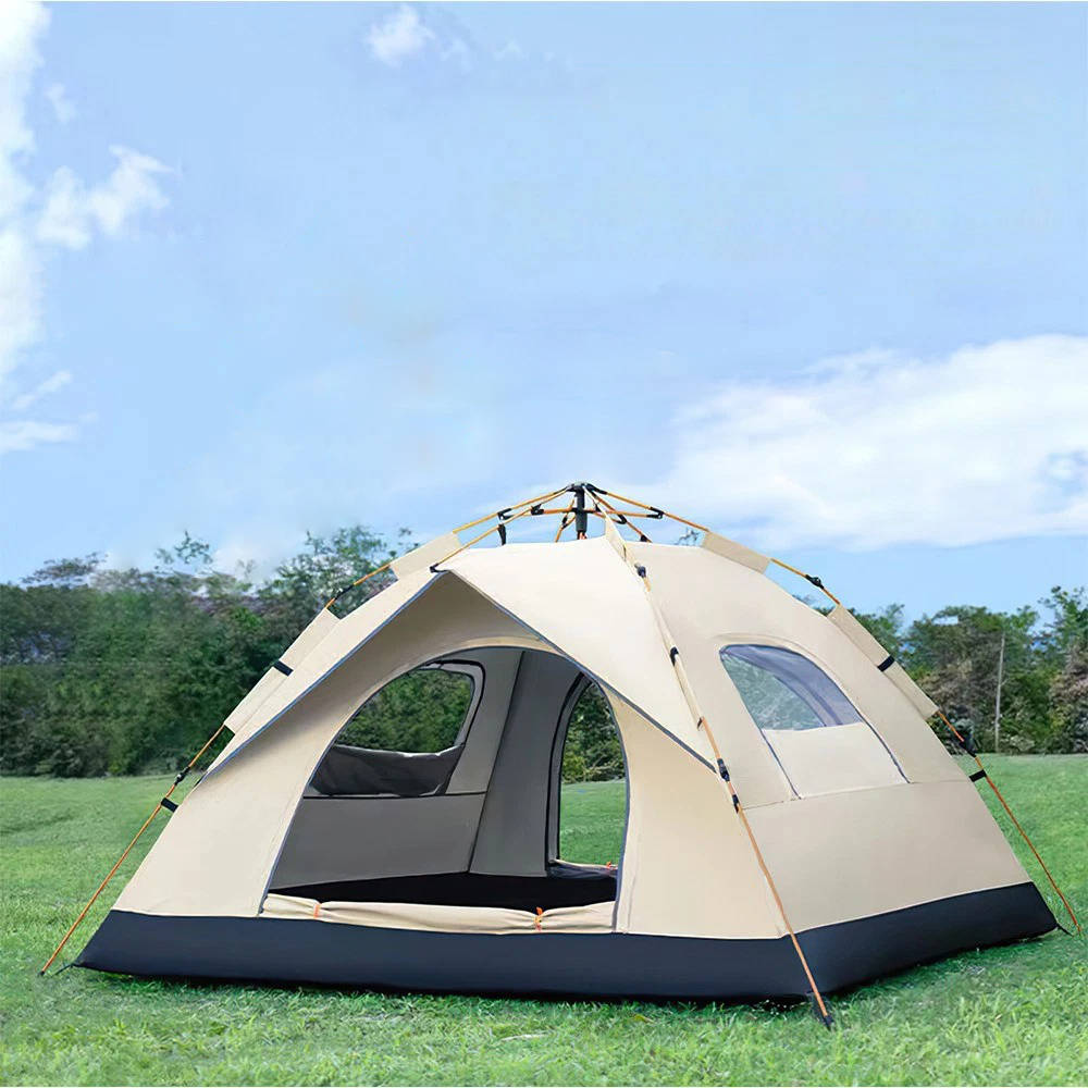 Tienda de Camping Automática 3-4 Personas Impermeable