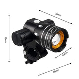 Luz Frontal de Bicicleta Súper Brillante 15000 Lúmenes