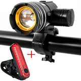 Luz Frontal de Bicicleta Súper Brillante 15000 Lúmenes