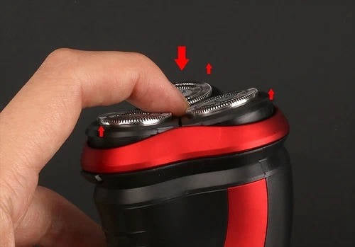 Afeitadora de Lámina 3D Recargable para Cabeza