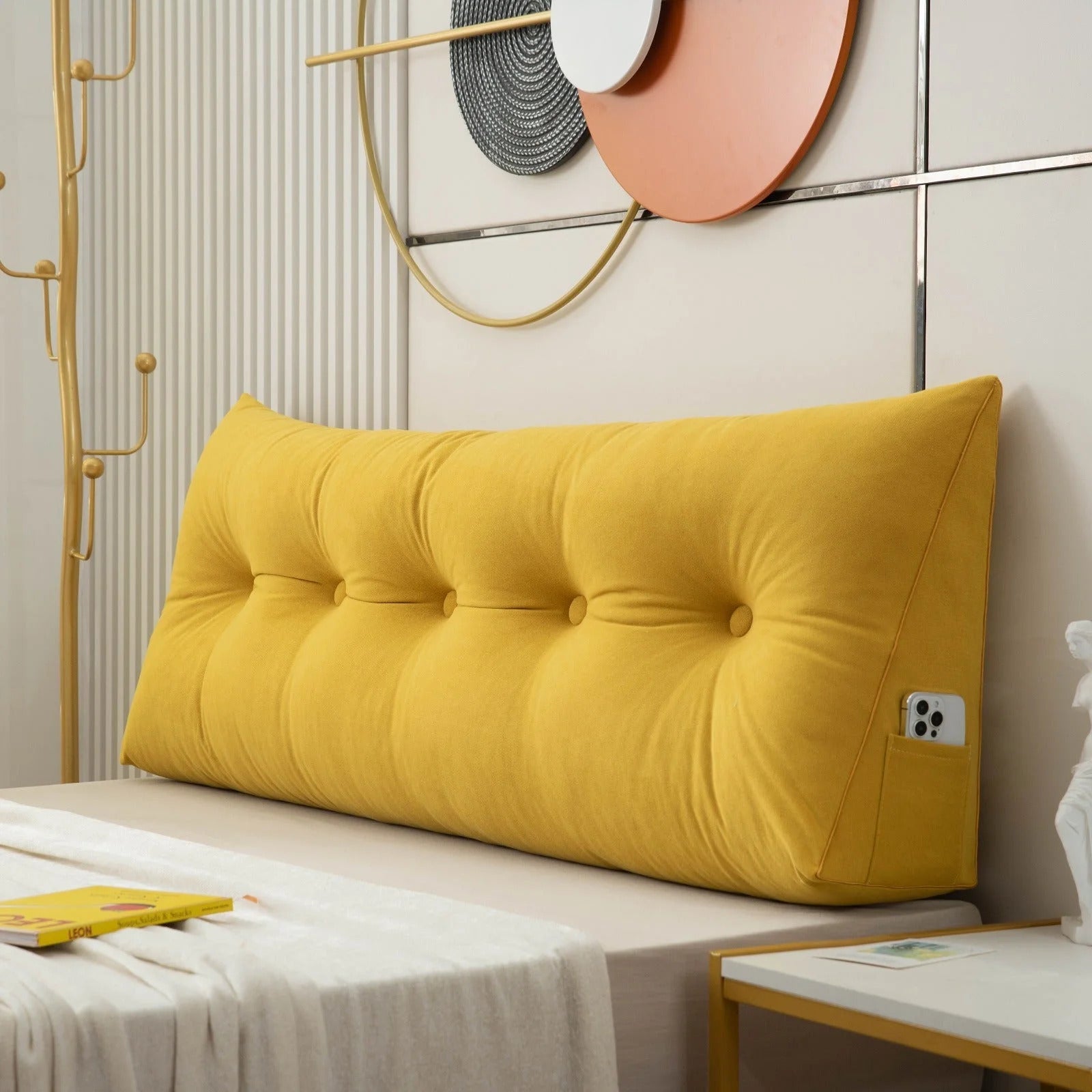 Almohada de Cuña Chic de Lujo - Soporte Cervical - Ergonómica