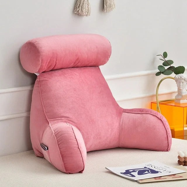 Cojín Respaldo Brazos - Cabecera Ajustable - Soporte Ergonómico