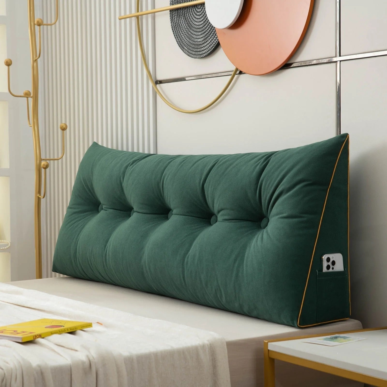 Almohada de Cuña Chic de Lujo - Soporte Cervical - Ergonómica