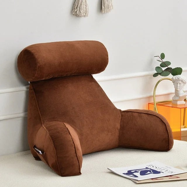 Cojín Respaldo Brazos - Cabecera Ajustable - Soporte Ergonómico