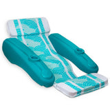 Sofá Chaise Flotante para Piscina con Portavasos