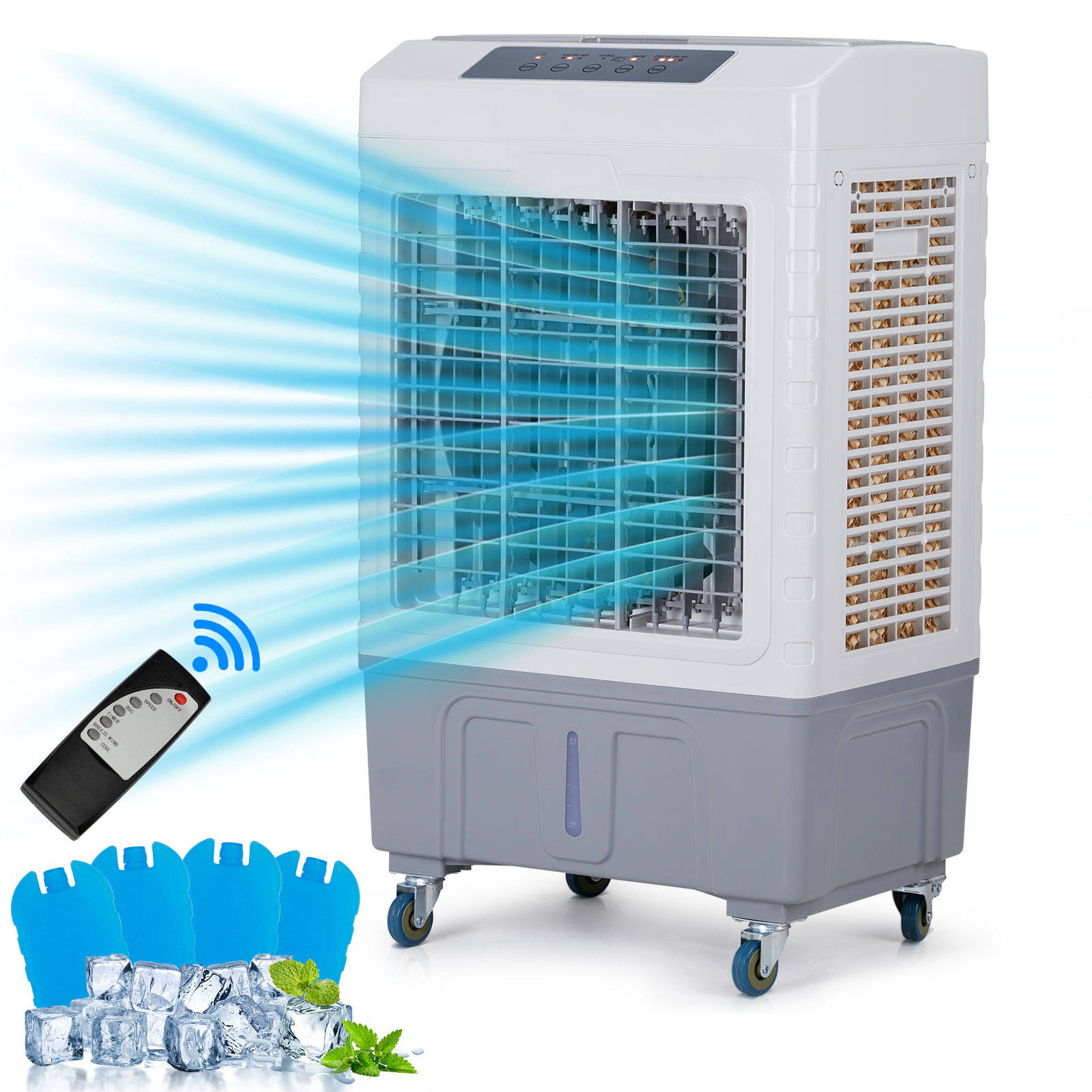 Enfriador de Aire Evaporativo Portátil 10 Galones