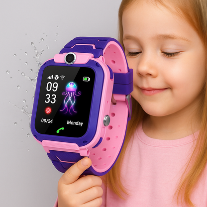 Reloj Inteligente Niños GPS SOS Impermeable IP67