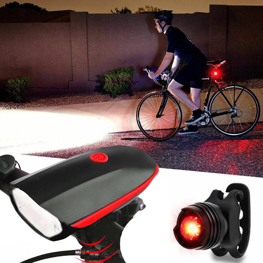 Faro LED para Bicicleta Súper Brillante USB