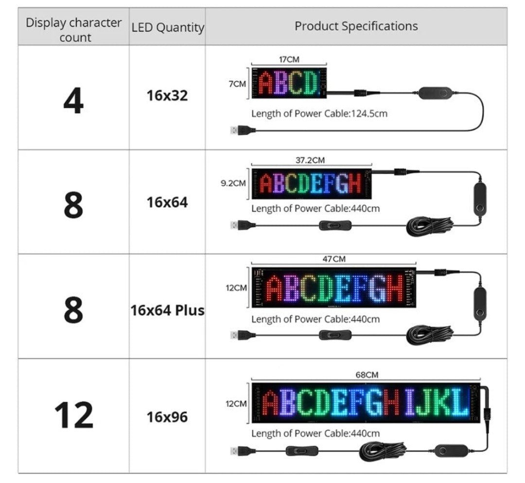 LED-display | Adjustable