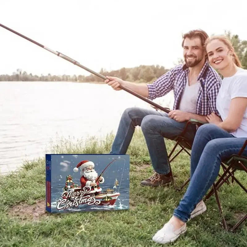 Calendario de Adviento LureBox 2025 | 24 Señuelos de Pesca Premium para Pescadores