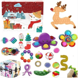 Calendario de Adviento Sensorial para Niños | 24 Juguetes Mágicos para una Navidad Divertida y Relajante