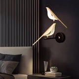 GlowFeather – Lámpara de Pared LED Moderna en Forma de Pájaro