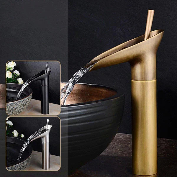AquaScape - Grifo de Baño Retro Cascada