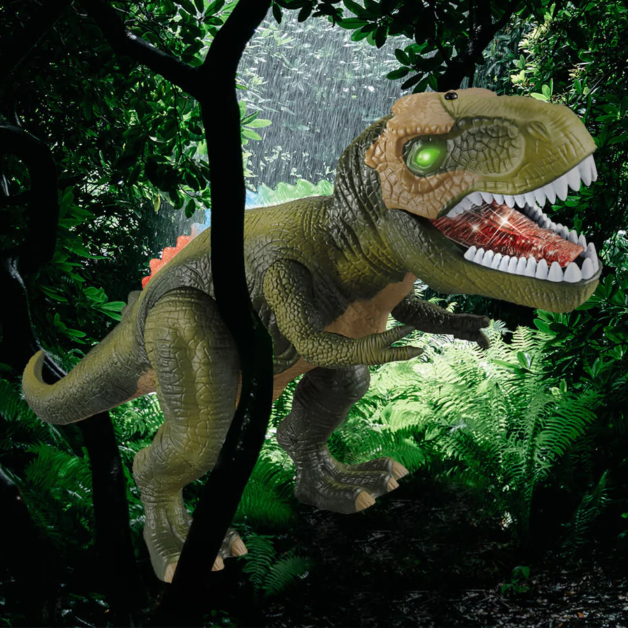 Dinosaurio RC Interactivo con Luces y Rugidos
