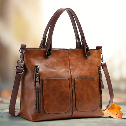 Bolso de Cuero Elegante y Sofisticado