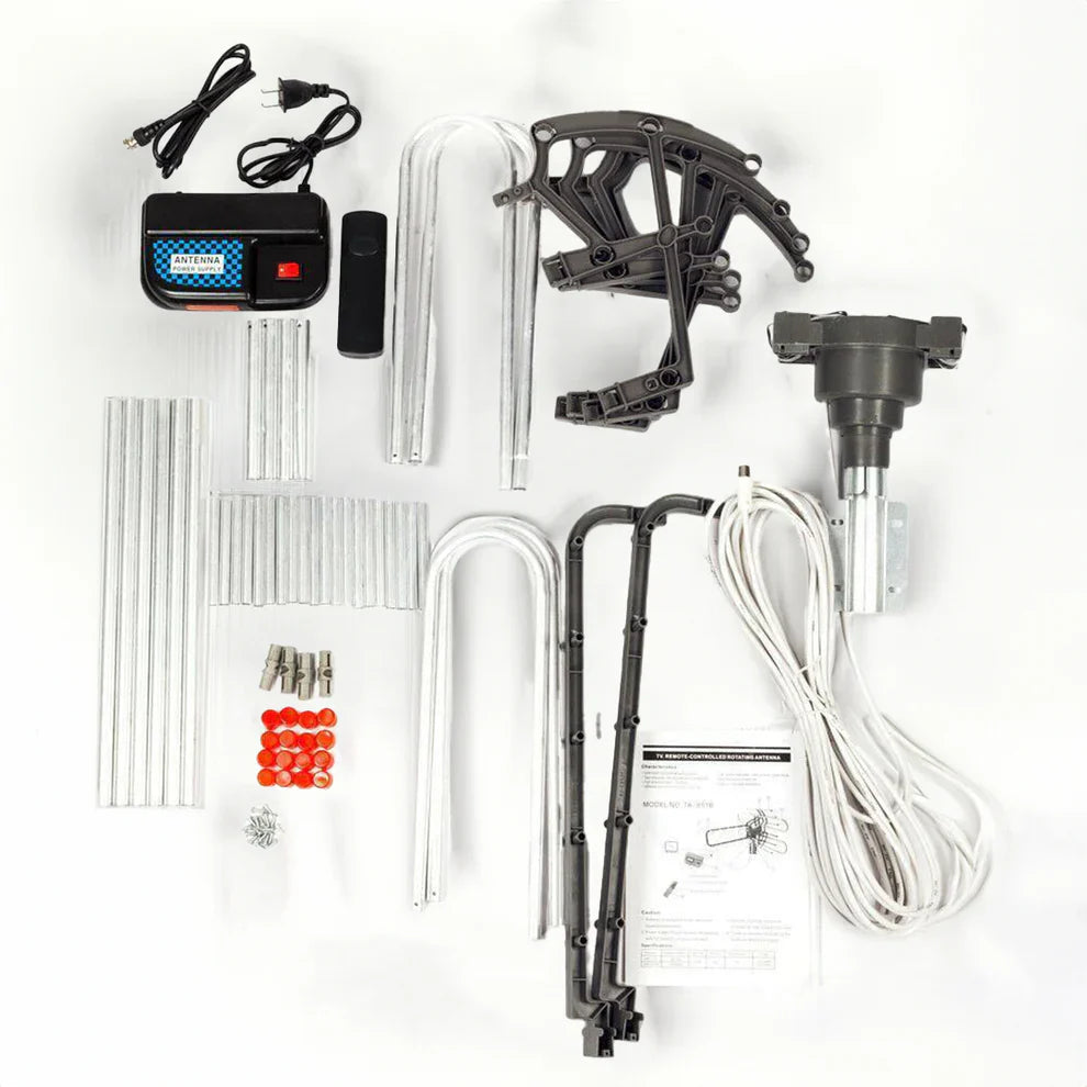 Antena de TV Exterior de Largo Alcance 500+ Millas con UHF/VHF/FM Radio