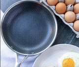 Sartén Antiadherente SteelChef Acero Inoxidable Premium
