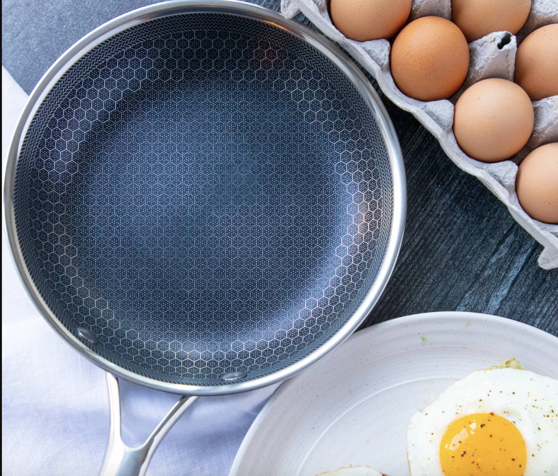 Sartén Antiadherente SteelChef Acero Inoxidable Premium