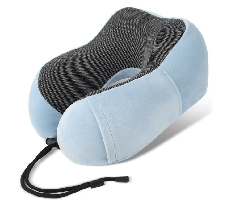 AirRest Almohada de Viaje - Espuma Viscoelástica - Soporte Cervical - Portátil