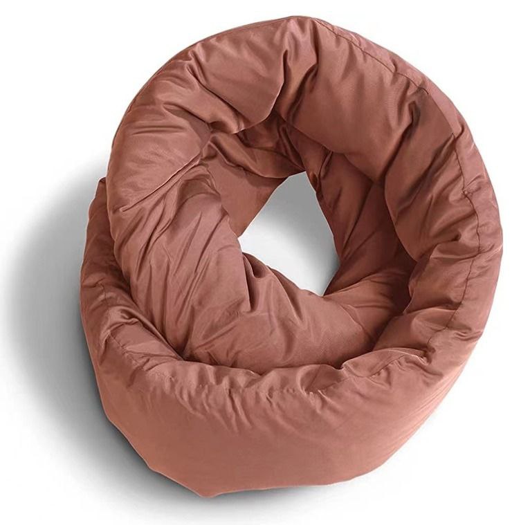 Almohada de viaje Infinity - soporte cervical ergonómica - viscoelástica compacta
