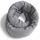 Almohada de viaje Infinity - soporte cervical ergonómica - viscoelástica compacta
