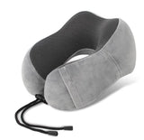 AirRest Almohada de Viaje - Espuma Viscoelástica - Soporte Cervical - Portátil
