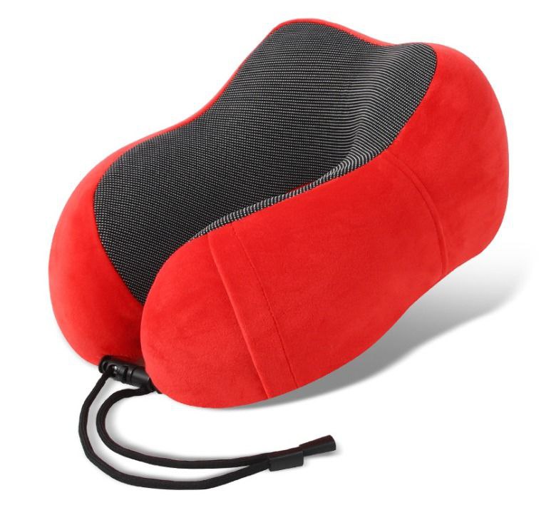 AirRest Almohada de Viaje - Espuma Viscoelástica - Soporte Cervical - Portátil