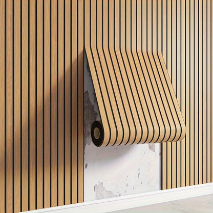 Panel Pared Autoadhesivo 3D Efecto Madera Realista